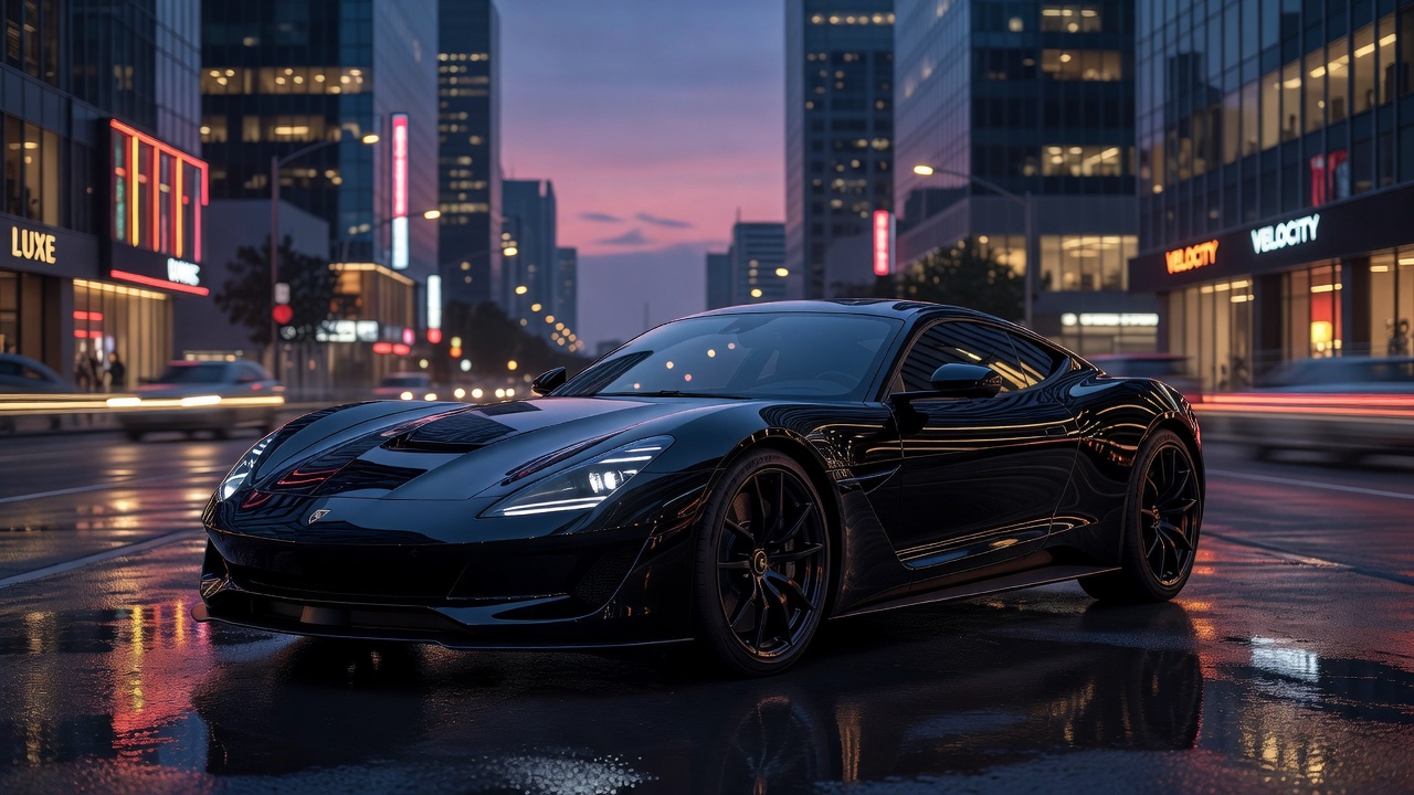 AI luxury car